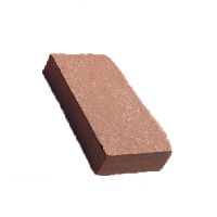 Брусчатка из песчаника терракотовая (красная) 200х100х35-40 мм